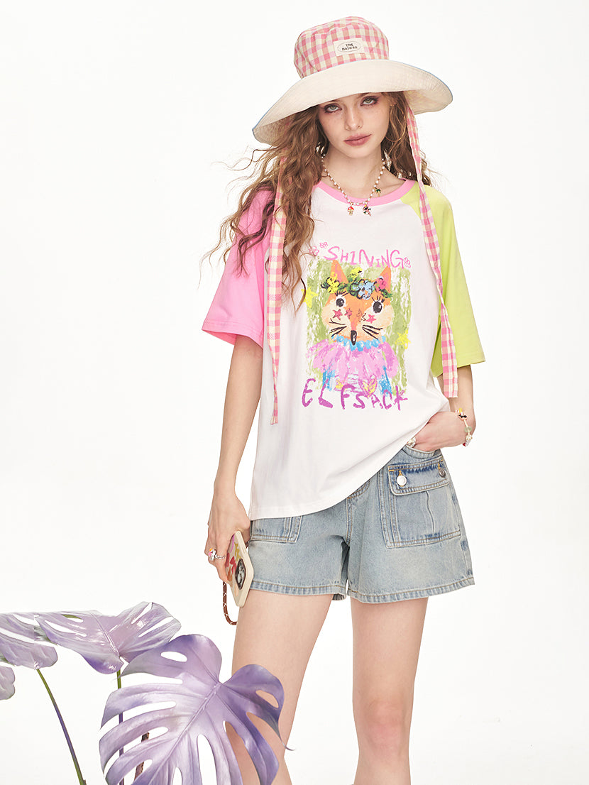 シャイニングフォックスTシャツ