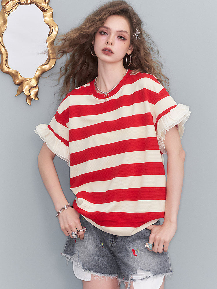 Sweet Deer Shoulder Top