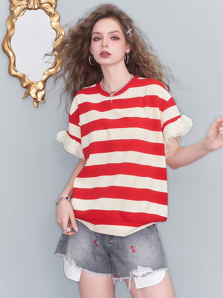 Sweet Deer Shoulder Top