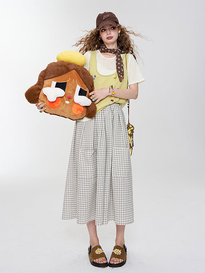 Sweet Deer Shoulder Top
