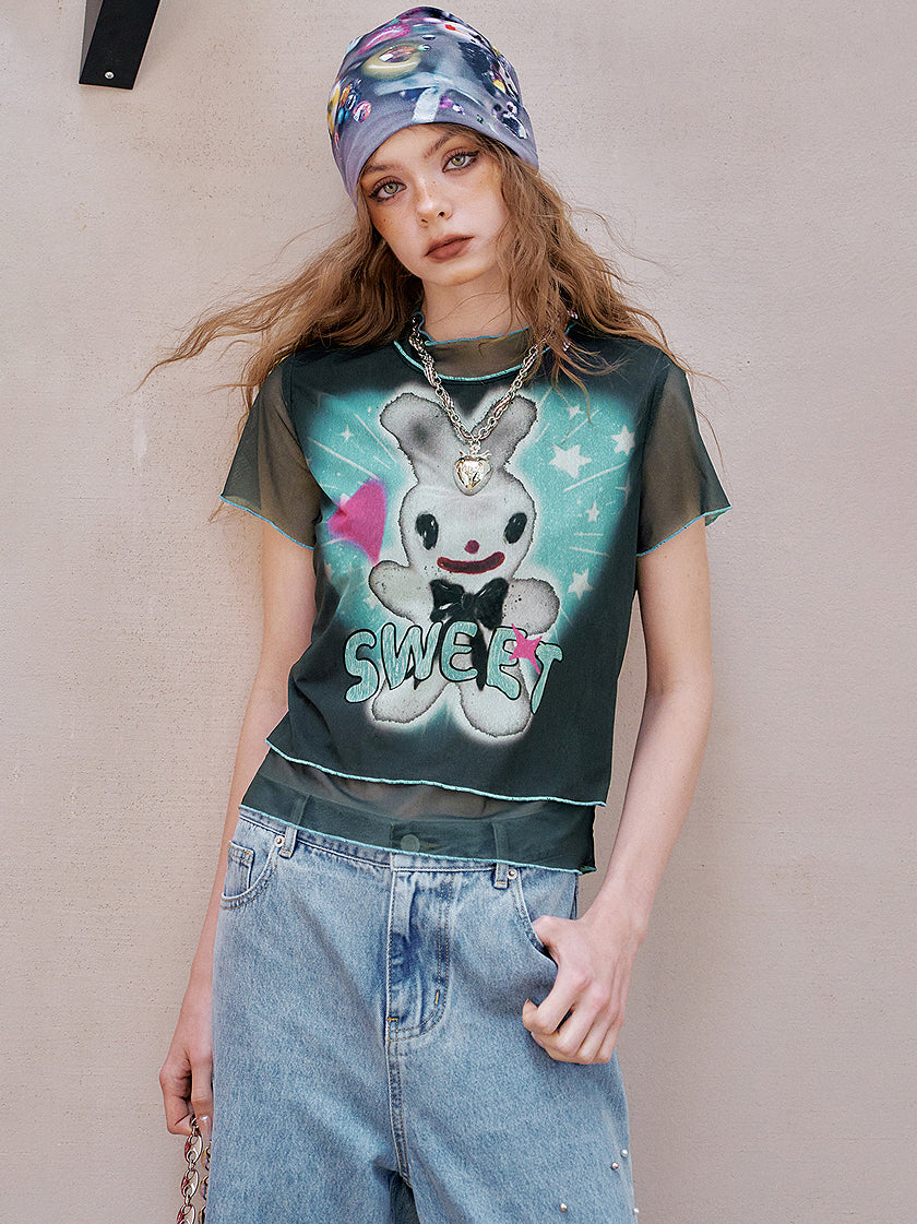 スウィートシアーTシャツ