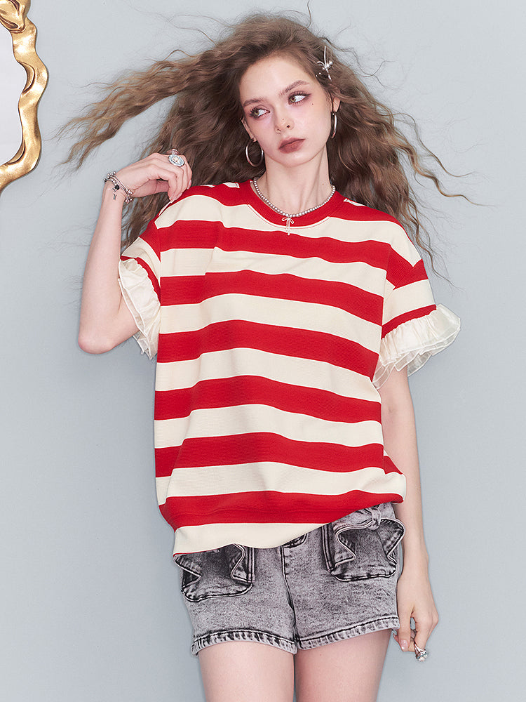 Sweet Deer Shoulder Top