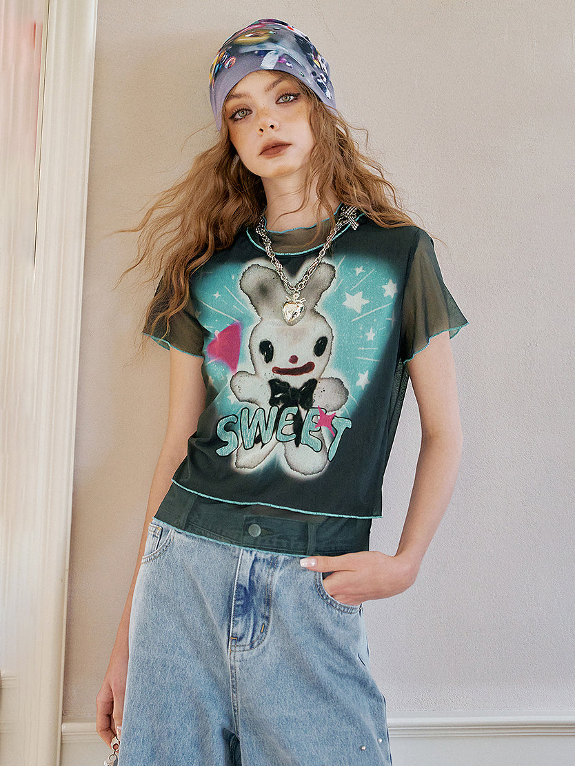 スウィートシアーTシャツ