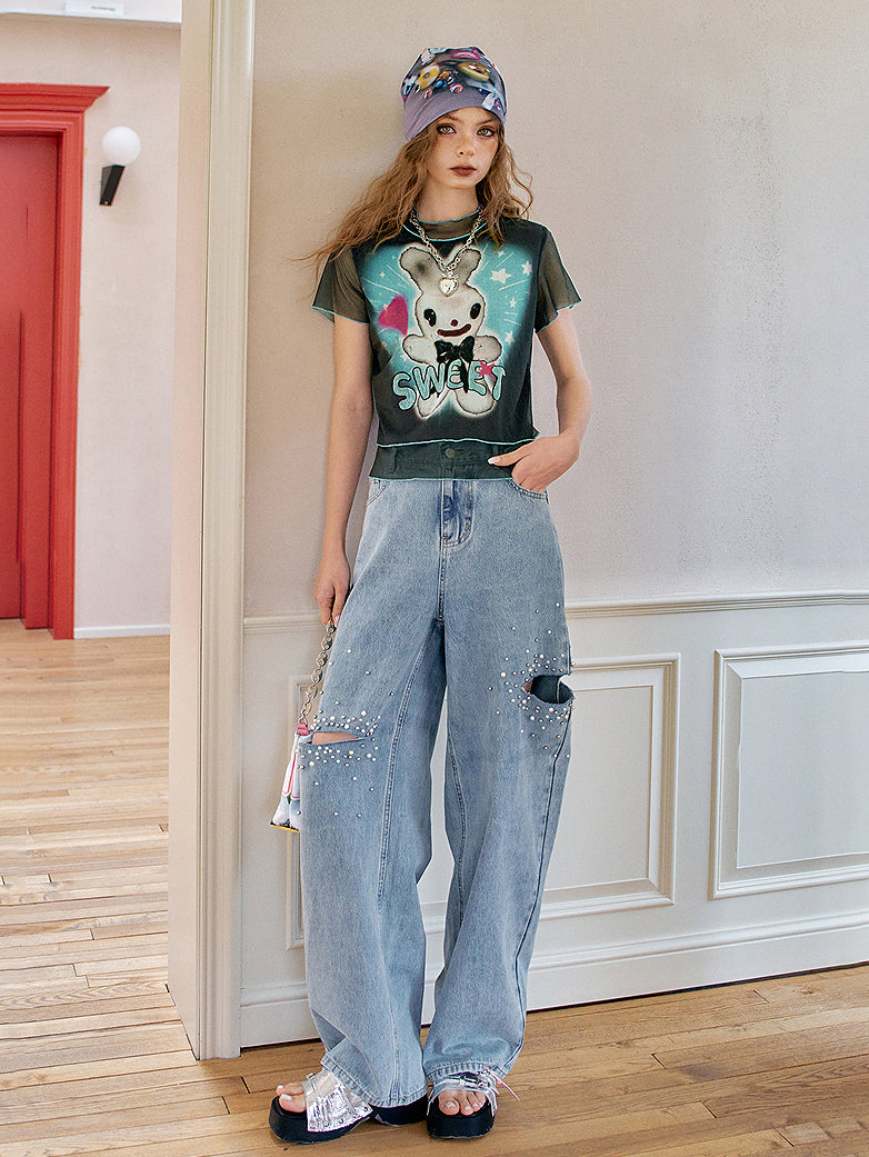 スウィートシアーTシャツ