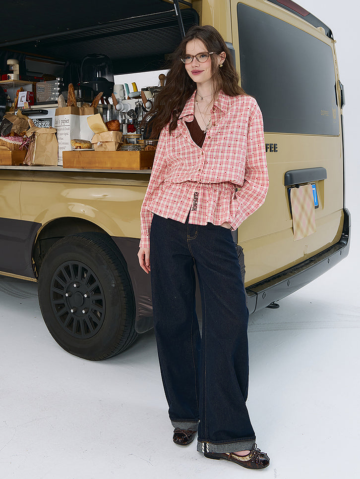 Sweet Deer Shoulder Top