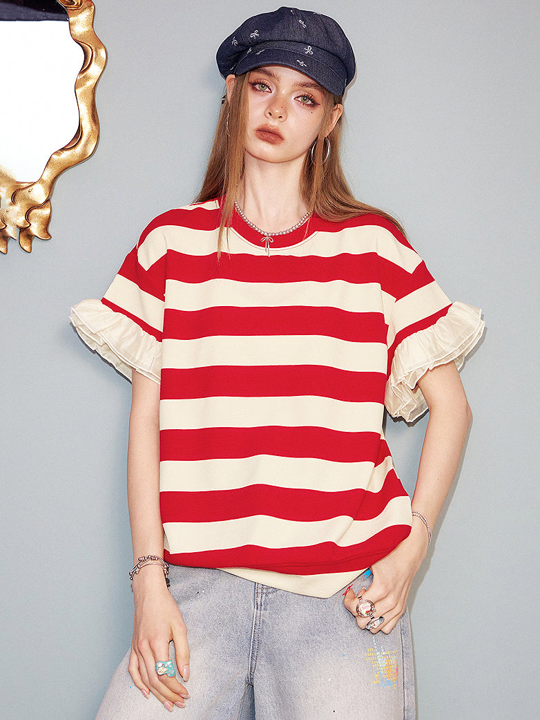Sweet Deer Shoulder Top