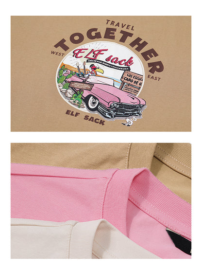 トゥギャザープリントTシャツ