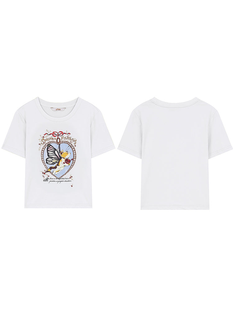 フェアリーキャットTシャツ