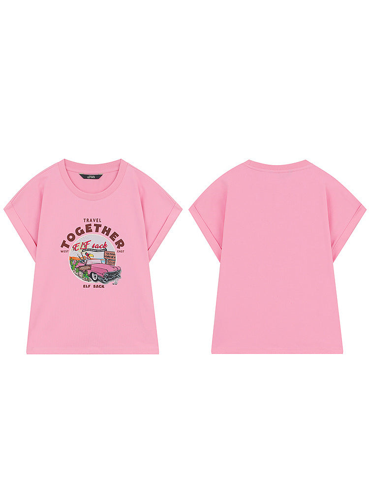 トゥギャザープリントTシャツ