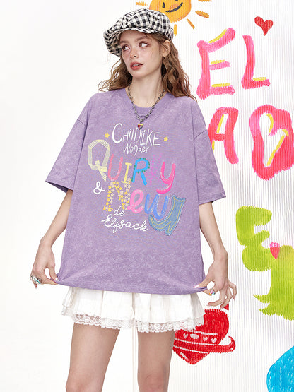 チャイルドライクワンダーロゴTシャツ
