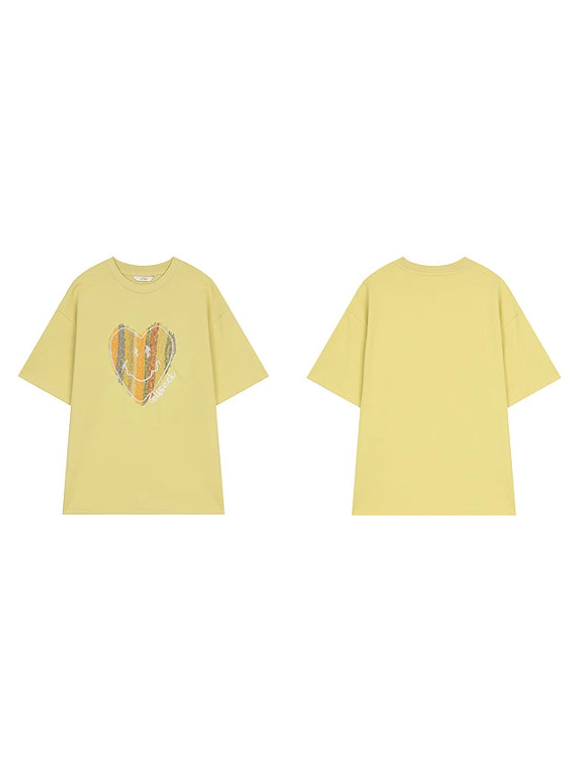 スマイルハートビッグTシャツ